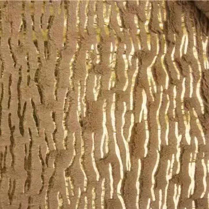 100 %Polyester Recycled PV Velvet Fabric For Sofa