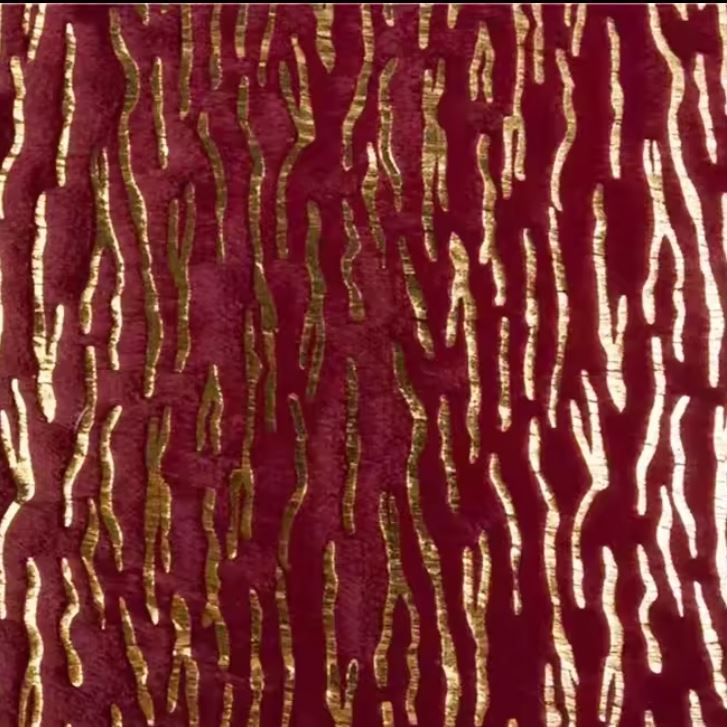 100 %Polyester Recycled PV Velvet Fabric For Sofa