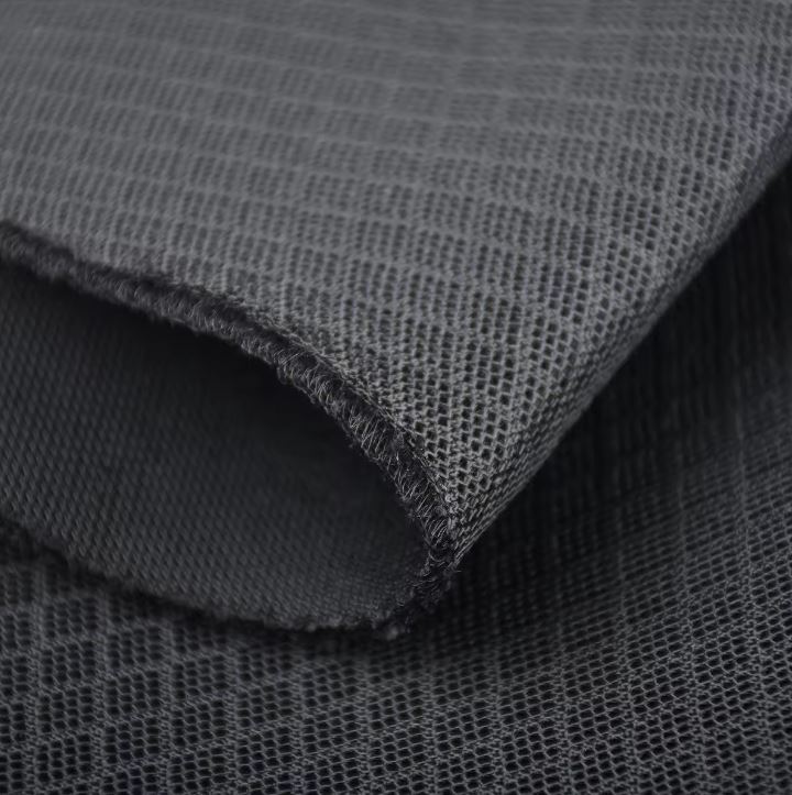 Colourful 100% Polyester Knitted 3d Air Spacer Sandwich Mesh Fabric For Shoe Luggage Bag Mattress